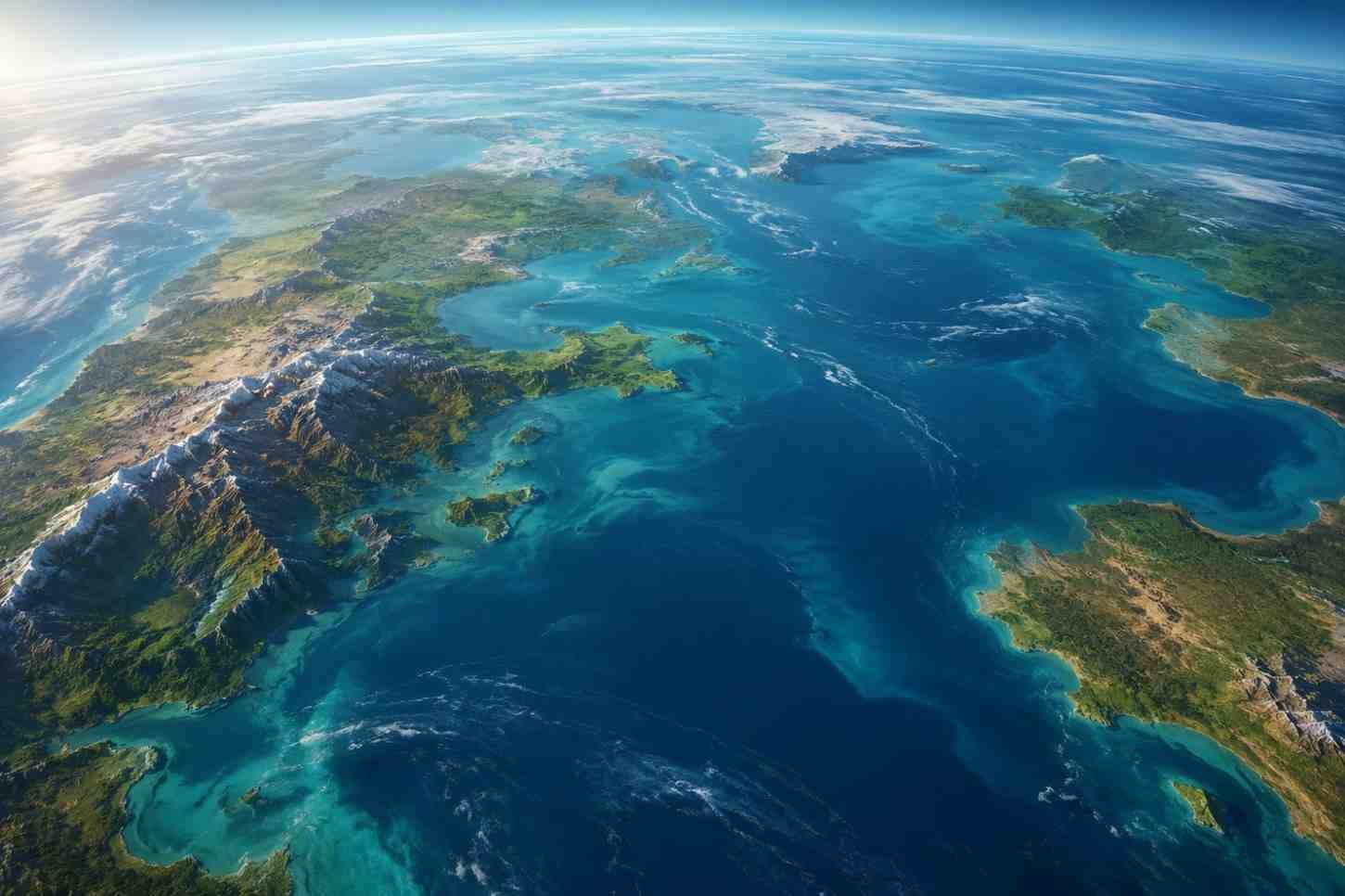 Creating Distinct Continental Landforms