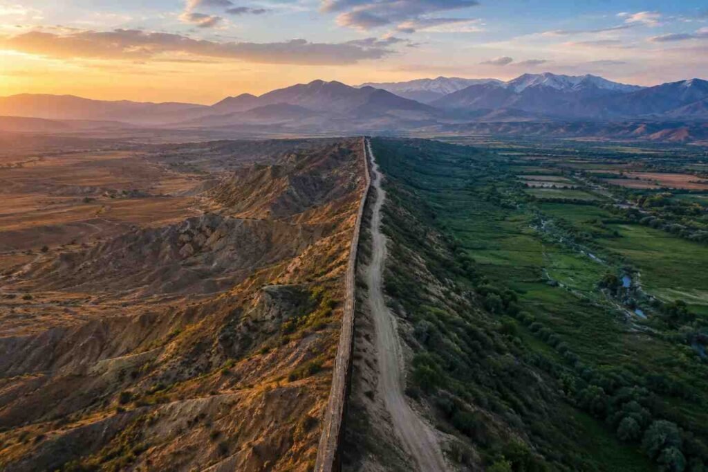 Exploring Some Longest International Borders Across the World