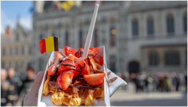 Belgian Waffles and Baked Alaska