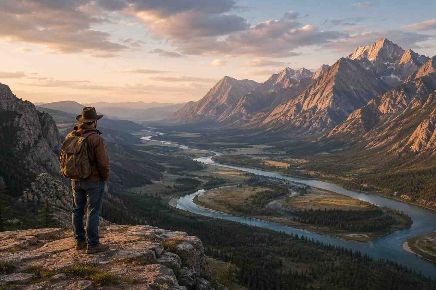 The First Boundaries Were Created by Nature