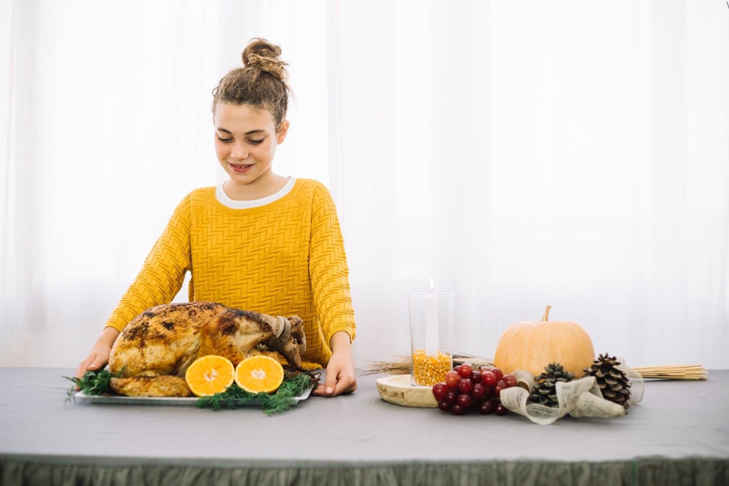 What happened at the 1621 Plymouth feast?